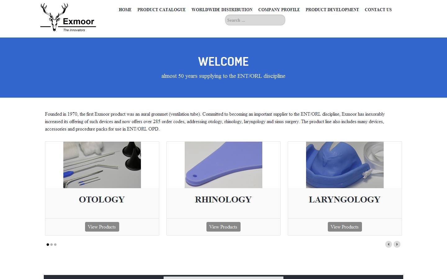 Exmoor Plastics Website