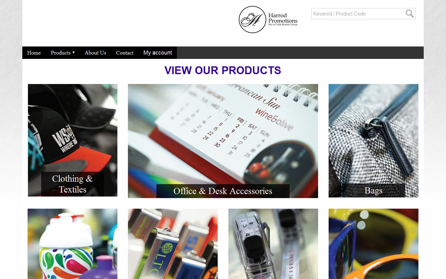 Harrod Business Promotions Ltd Website