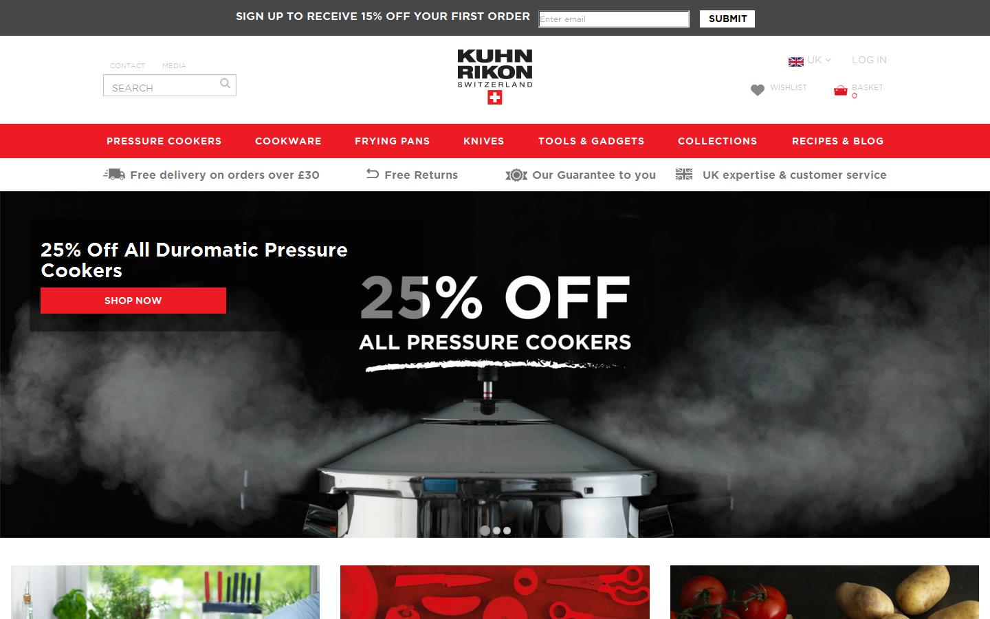 Kuhn Rikon UK Ltd Website