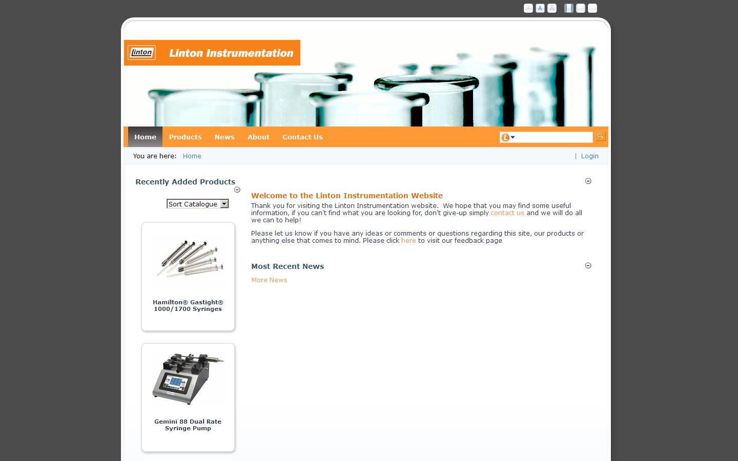 Linton Instrumentation Website
