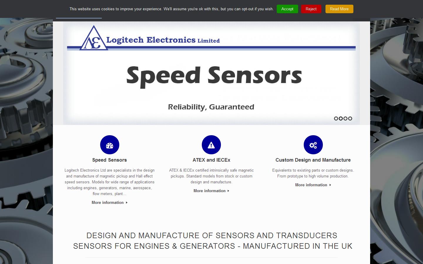 Logitech Electronics Ltd Website