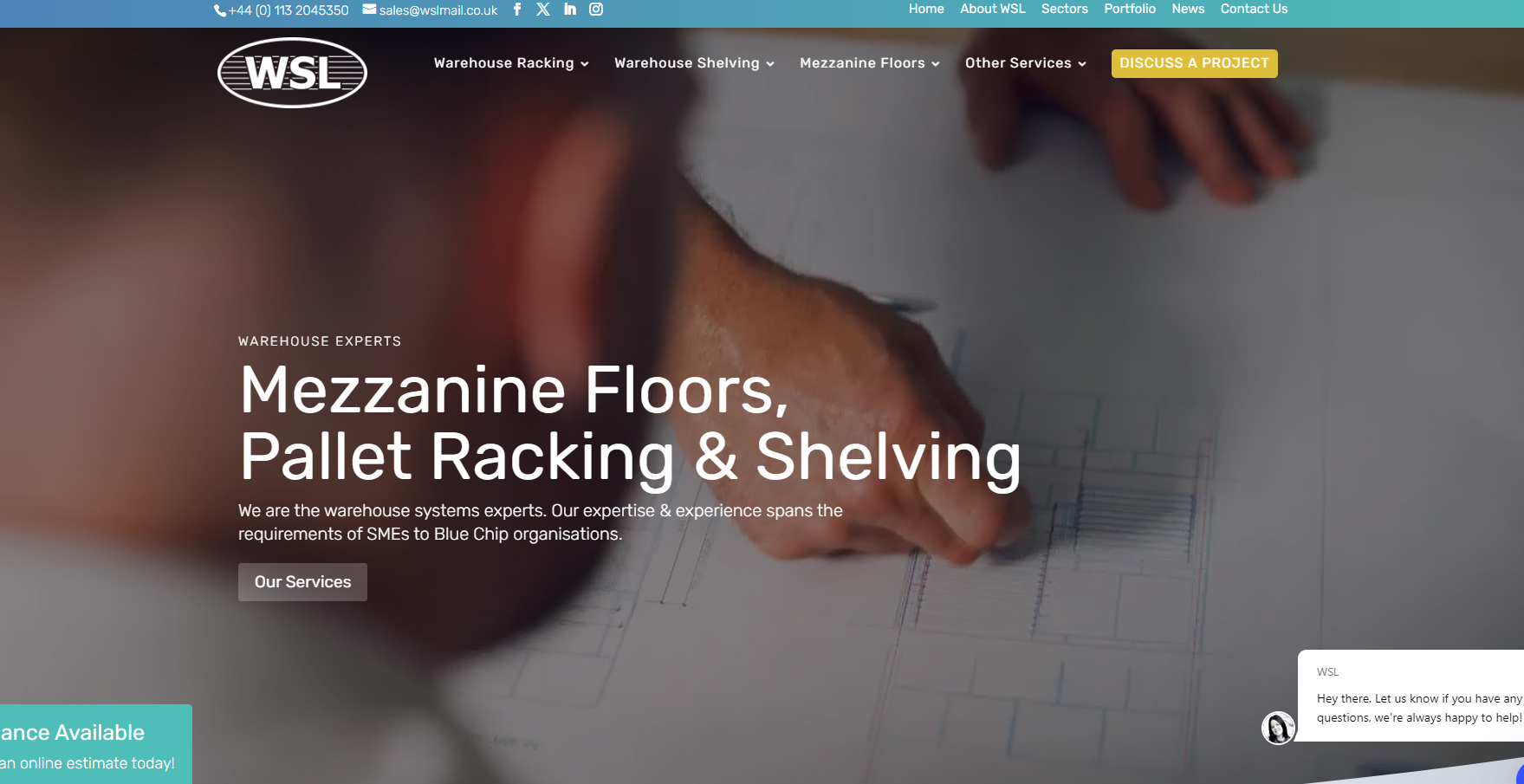 Warehouse Systems Ltd Website