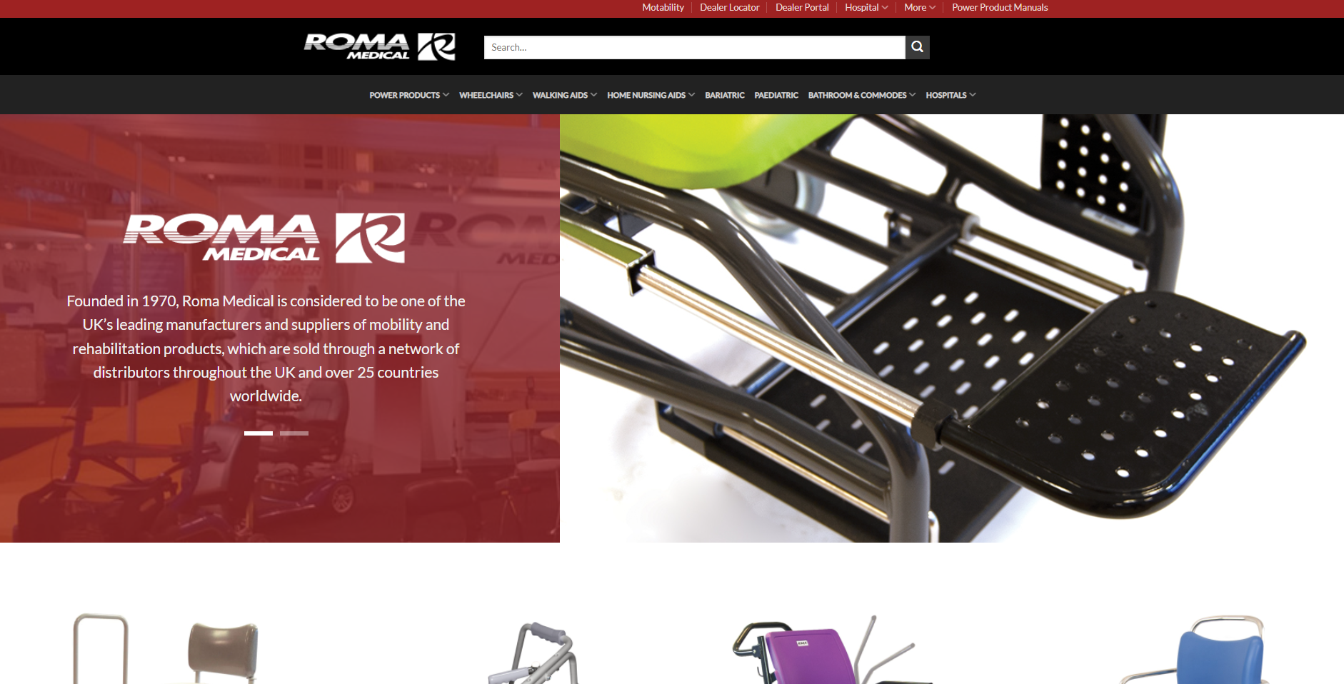 Roma Medical Website