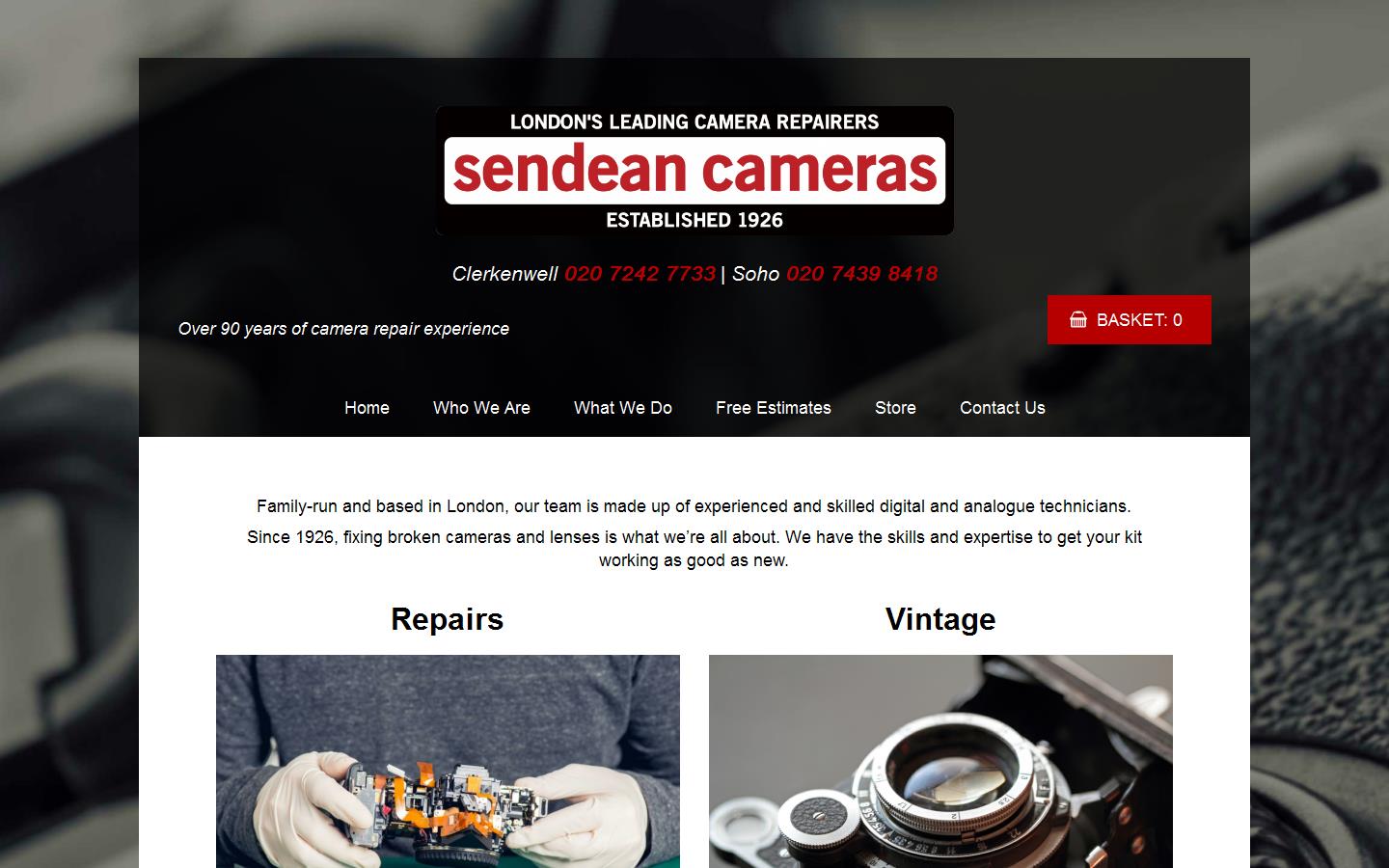Sendean Website