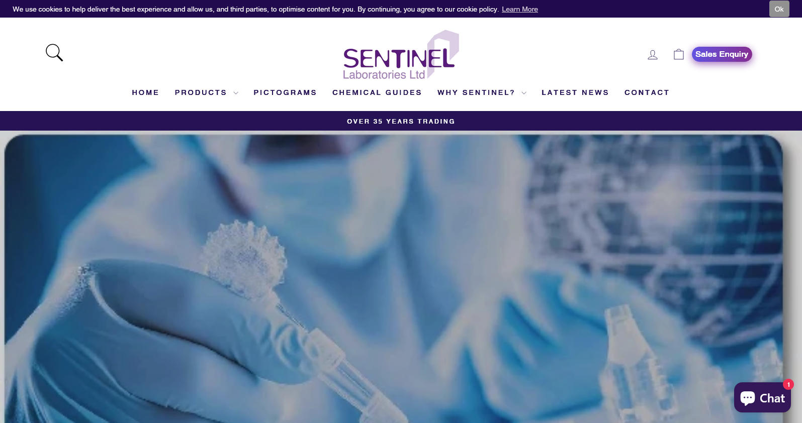 Sentinel Laboratories Ltd Website