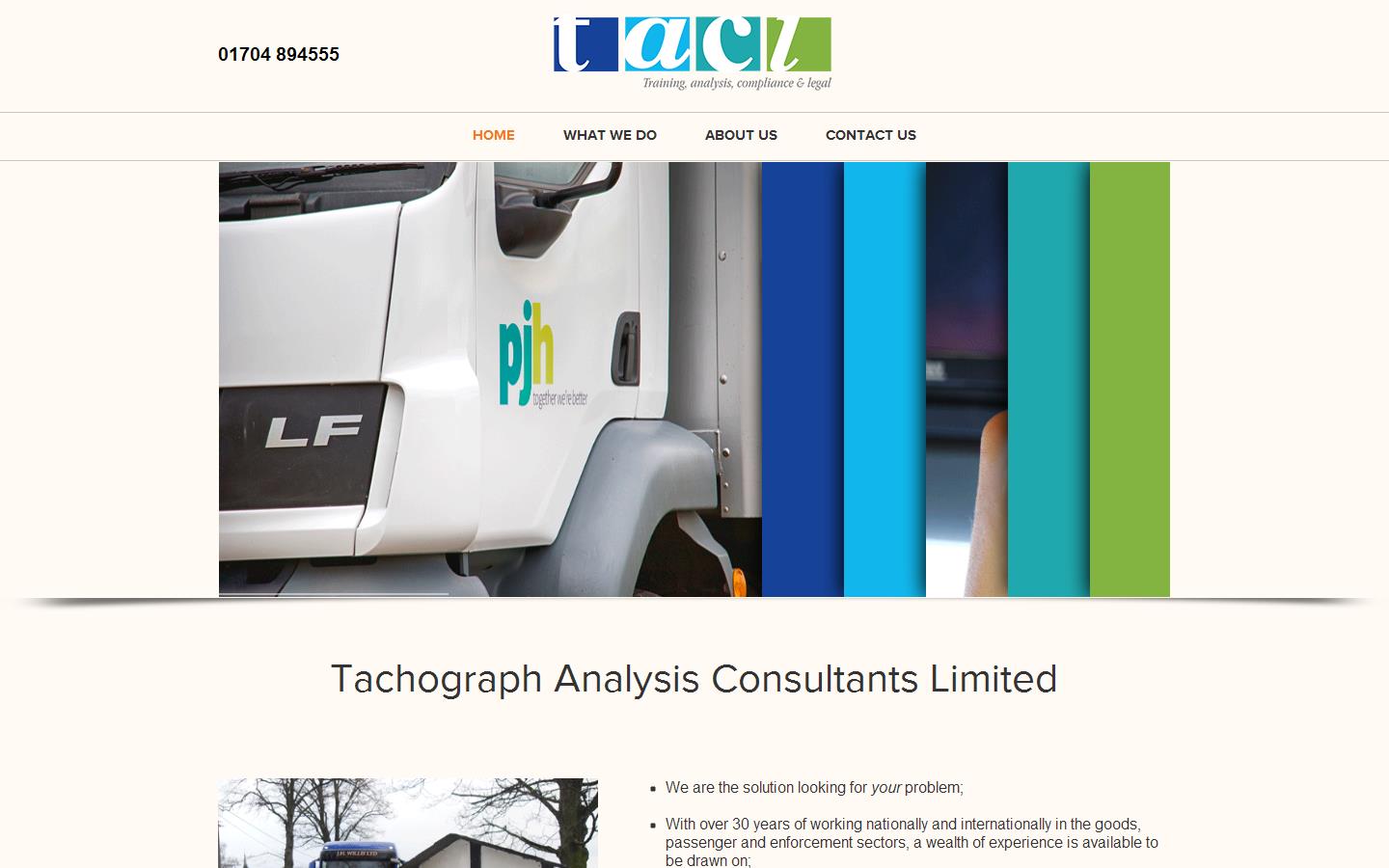 Tachograph Analysis Consultants Ltd Website