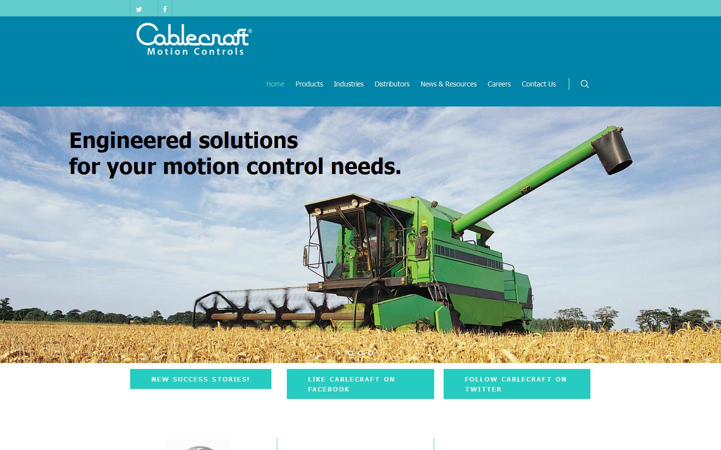 Cablecraft Motion Controls Ltd Website