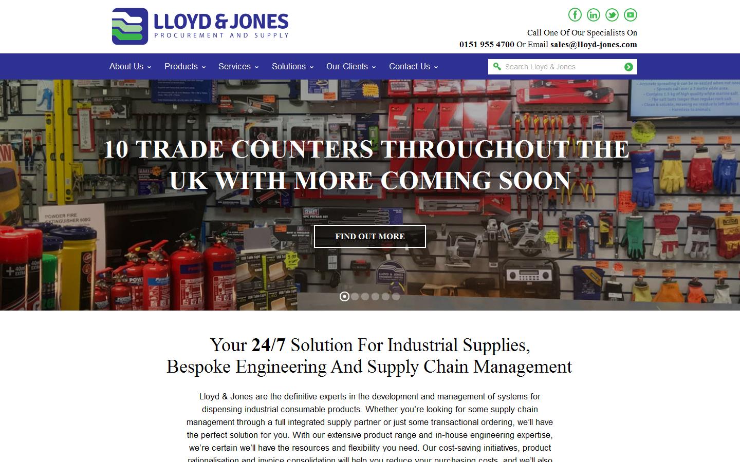 Lloyd & Jones Website