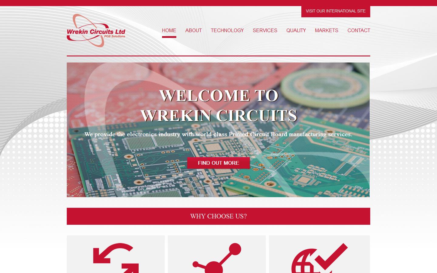 Wrekin Circuits Ltd Website