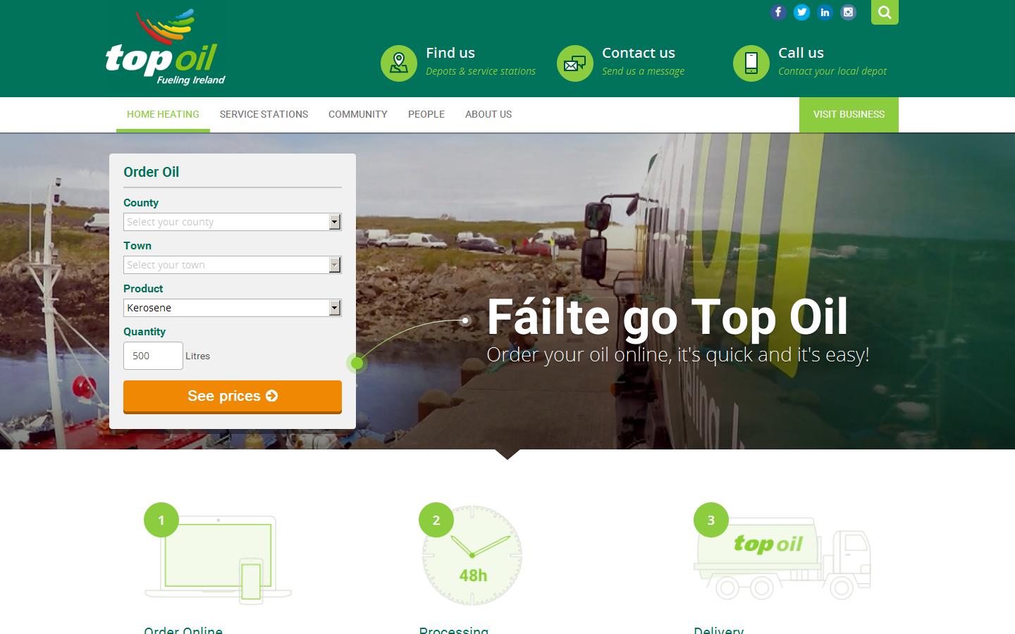 McCurdy Fuels Ltd Website