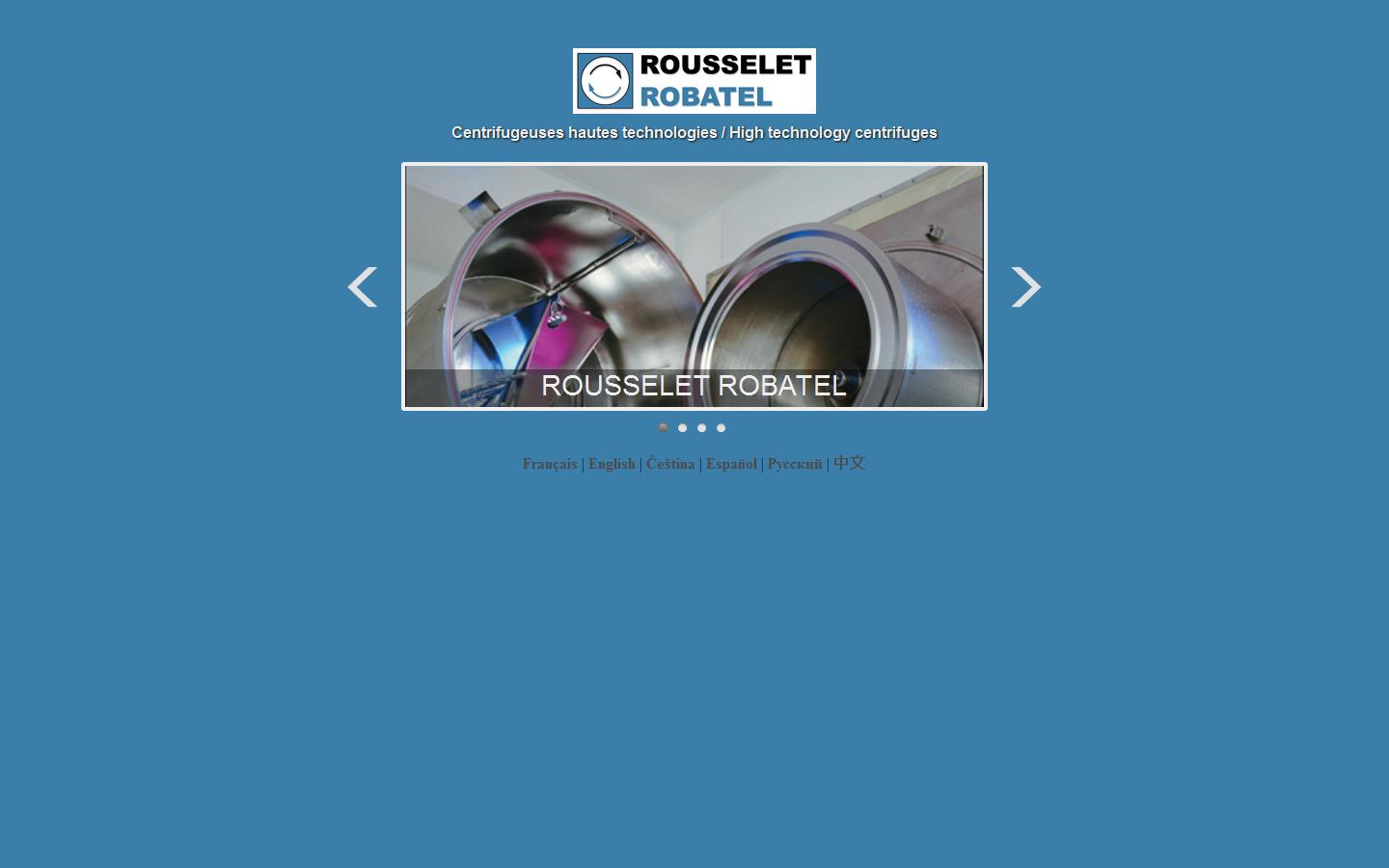 Rousselet Robatel UK Ltd Website