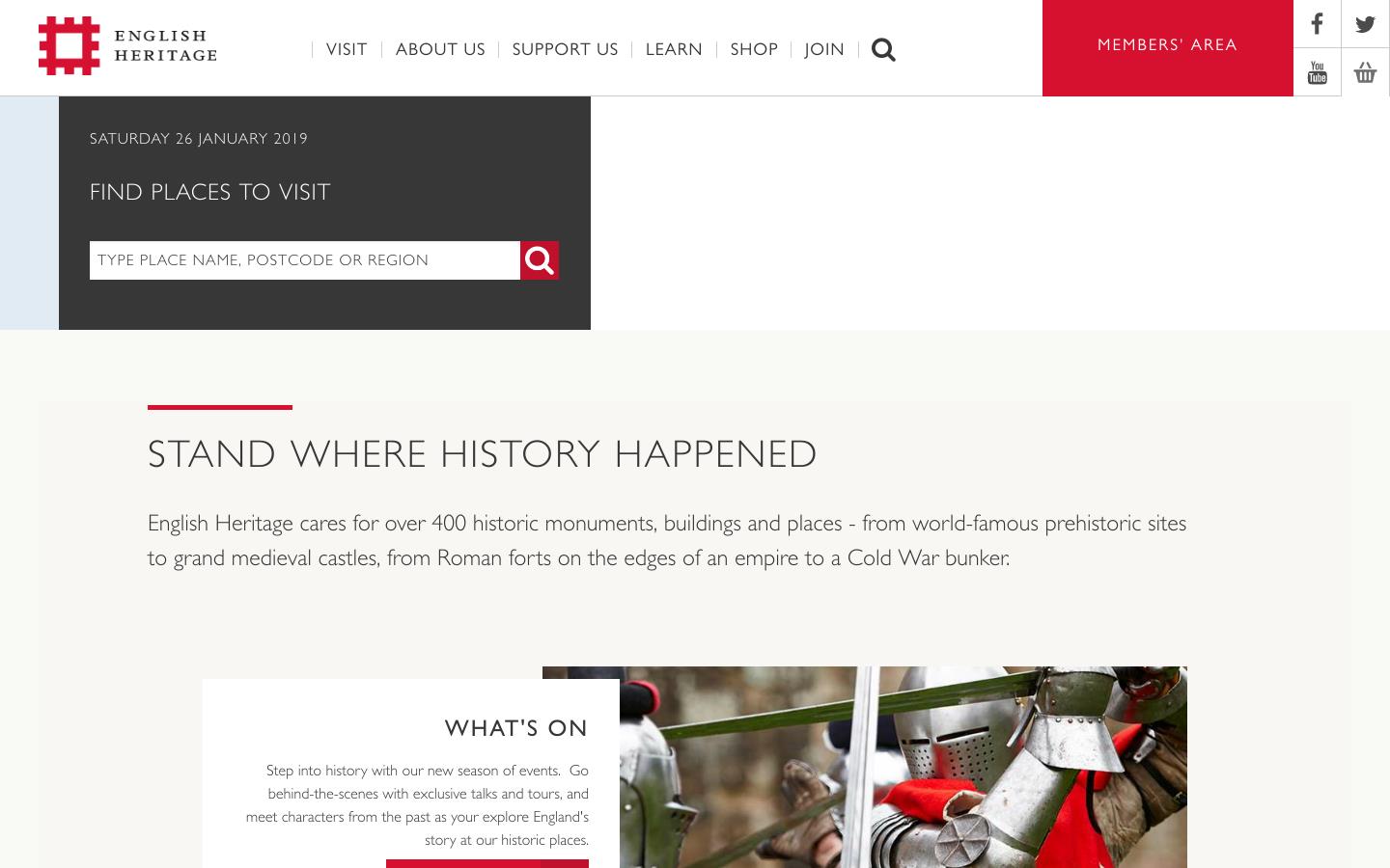 Farnham Castle Website