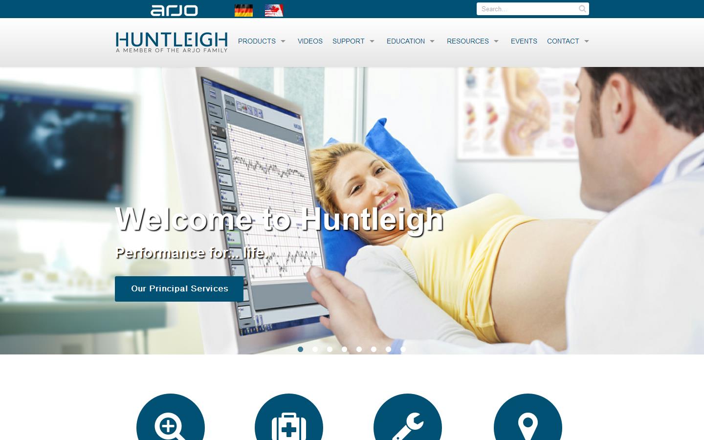 Huntleigh Website