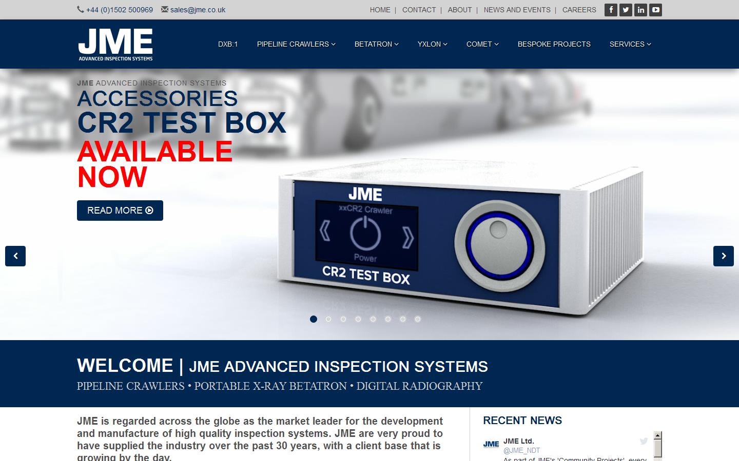 J M E Website