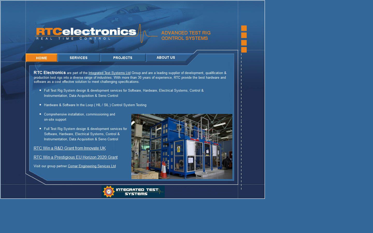 R T C Electronics Website