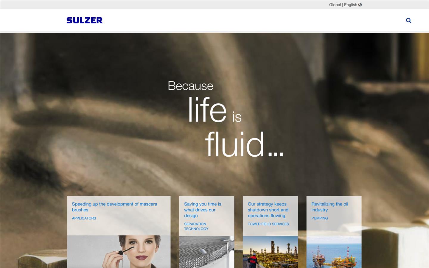 Sulzer Website