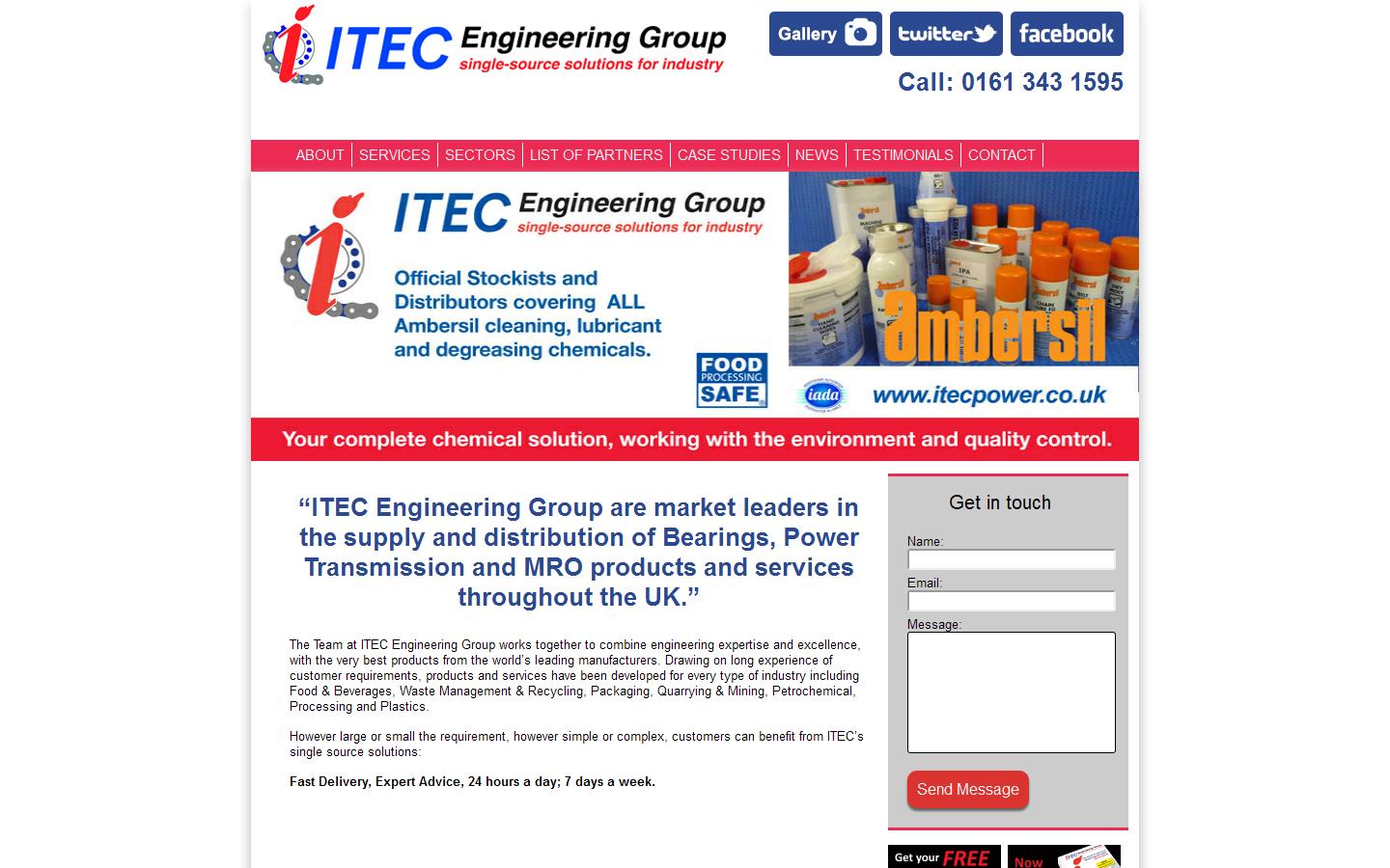 Itec Engineering Group Website
