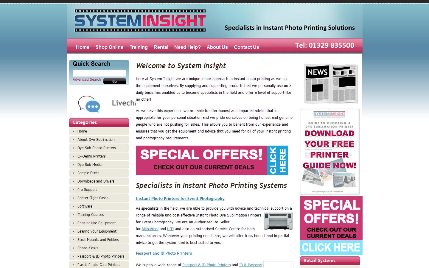 System Insight Website
