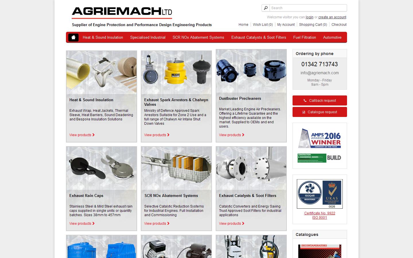 Agriemach Ltd Website