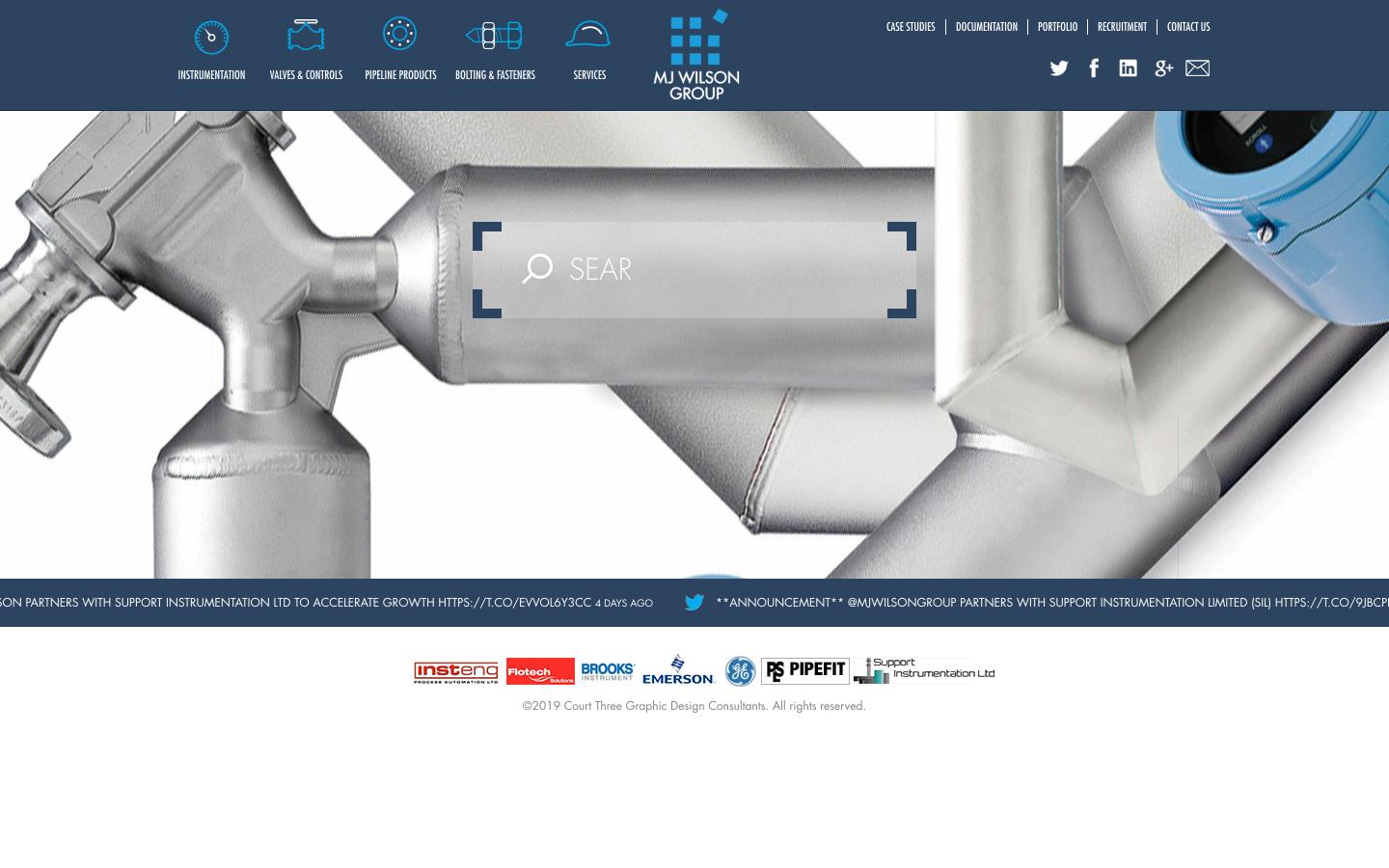 M J Wilson Group Ltd Website