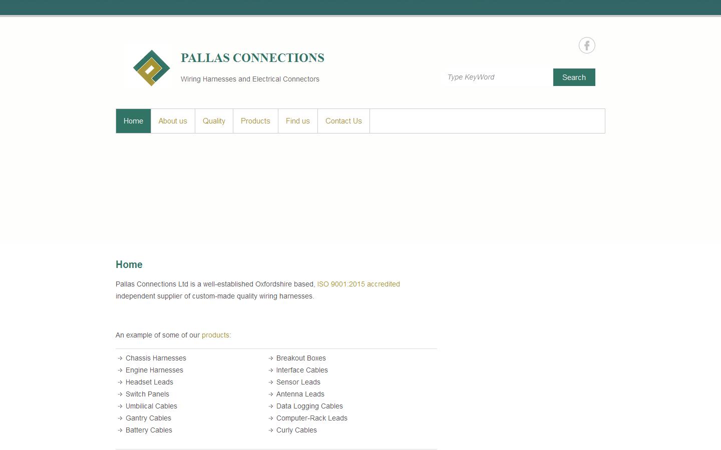 Pallas Connections Ltd Website