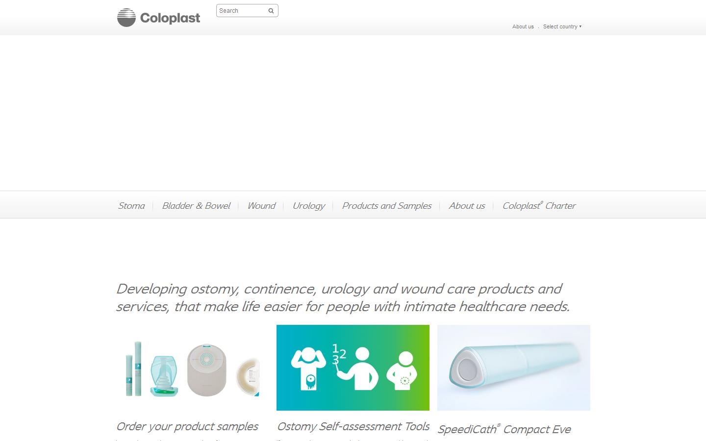 Coloplast Website