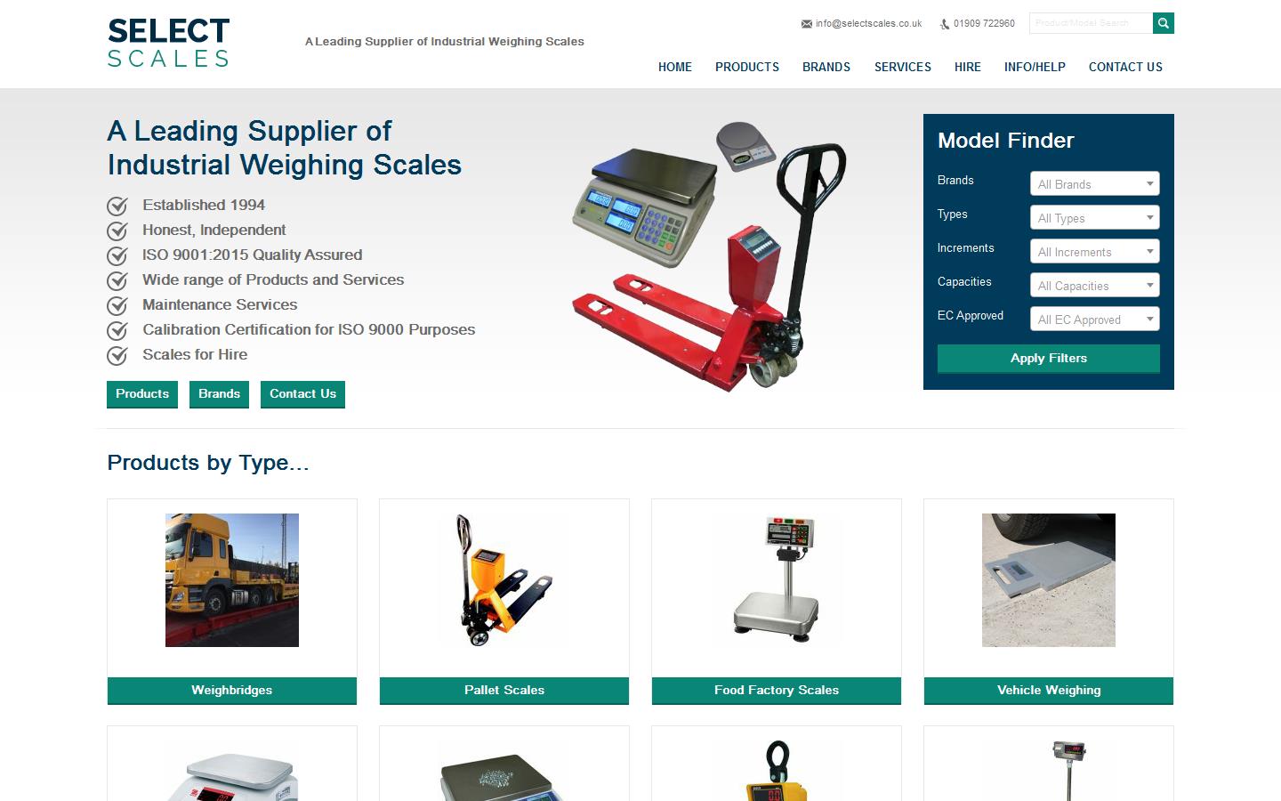 Select Scales Ltd Website