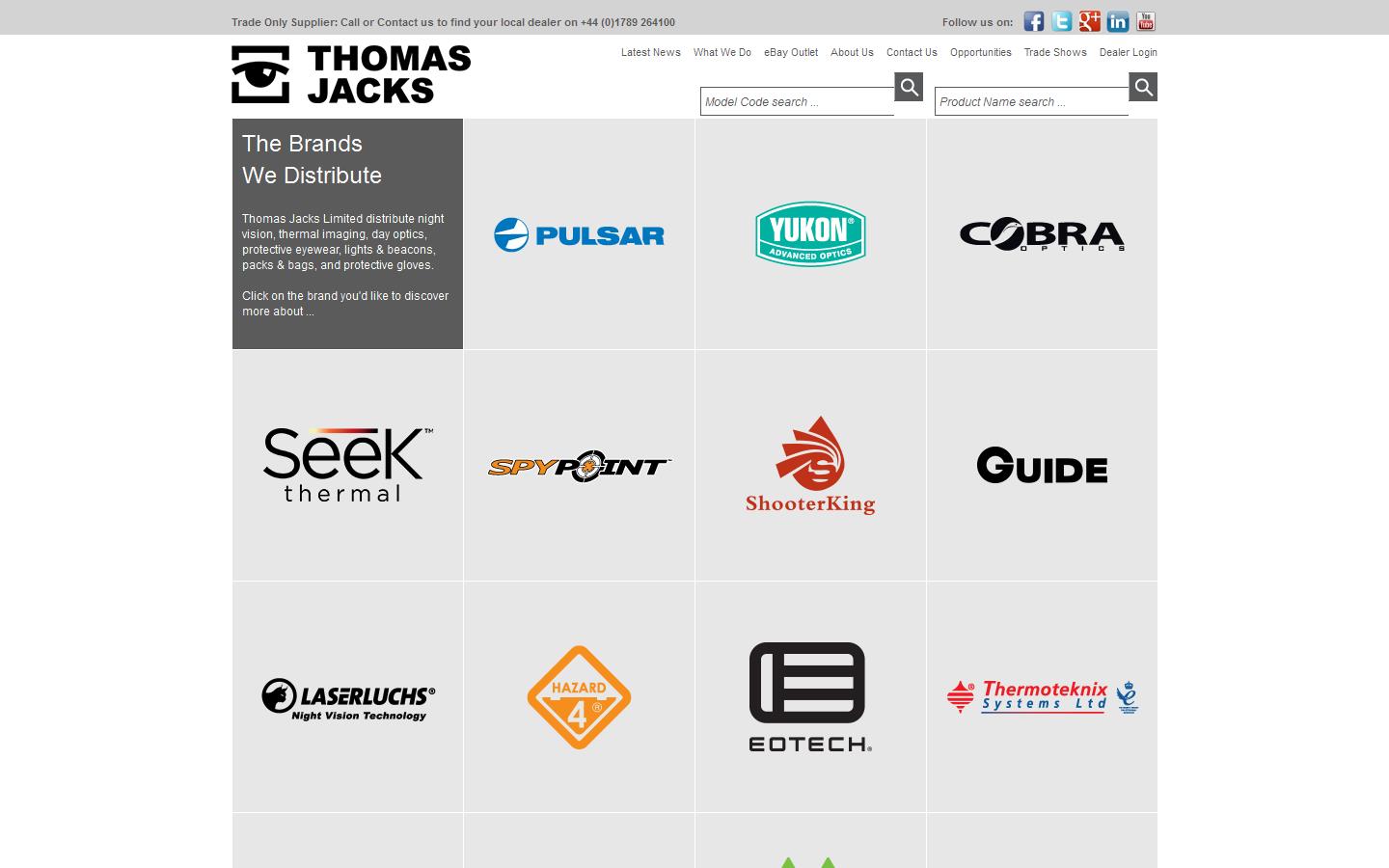 Thomas Jacks Website