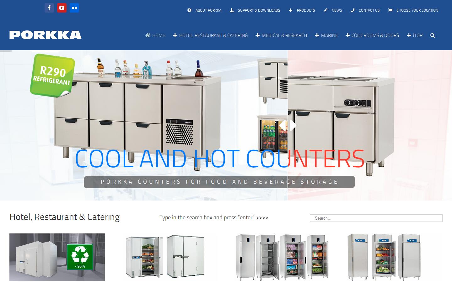 Porkka UK Ltd Website