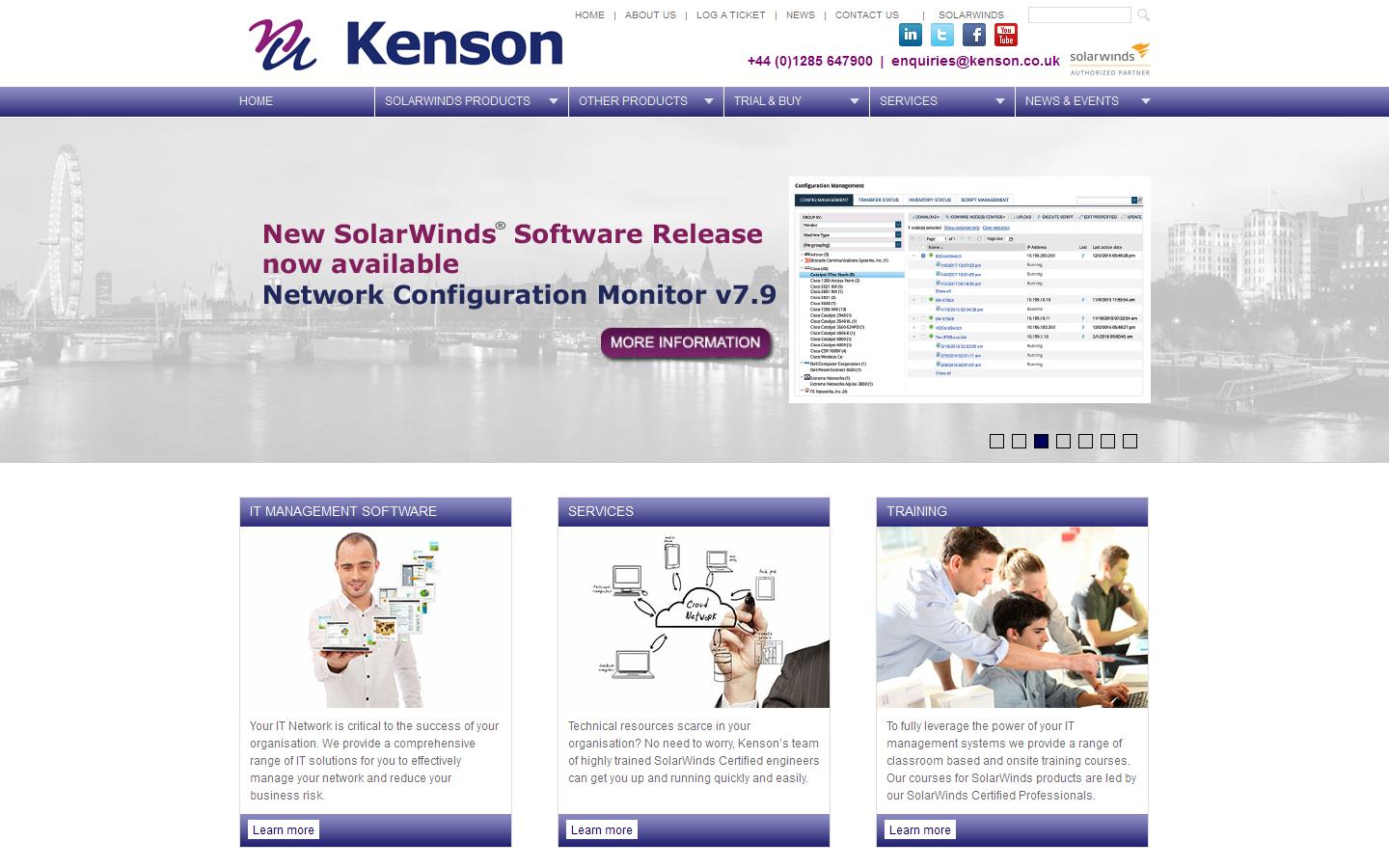 Kenson Website