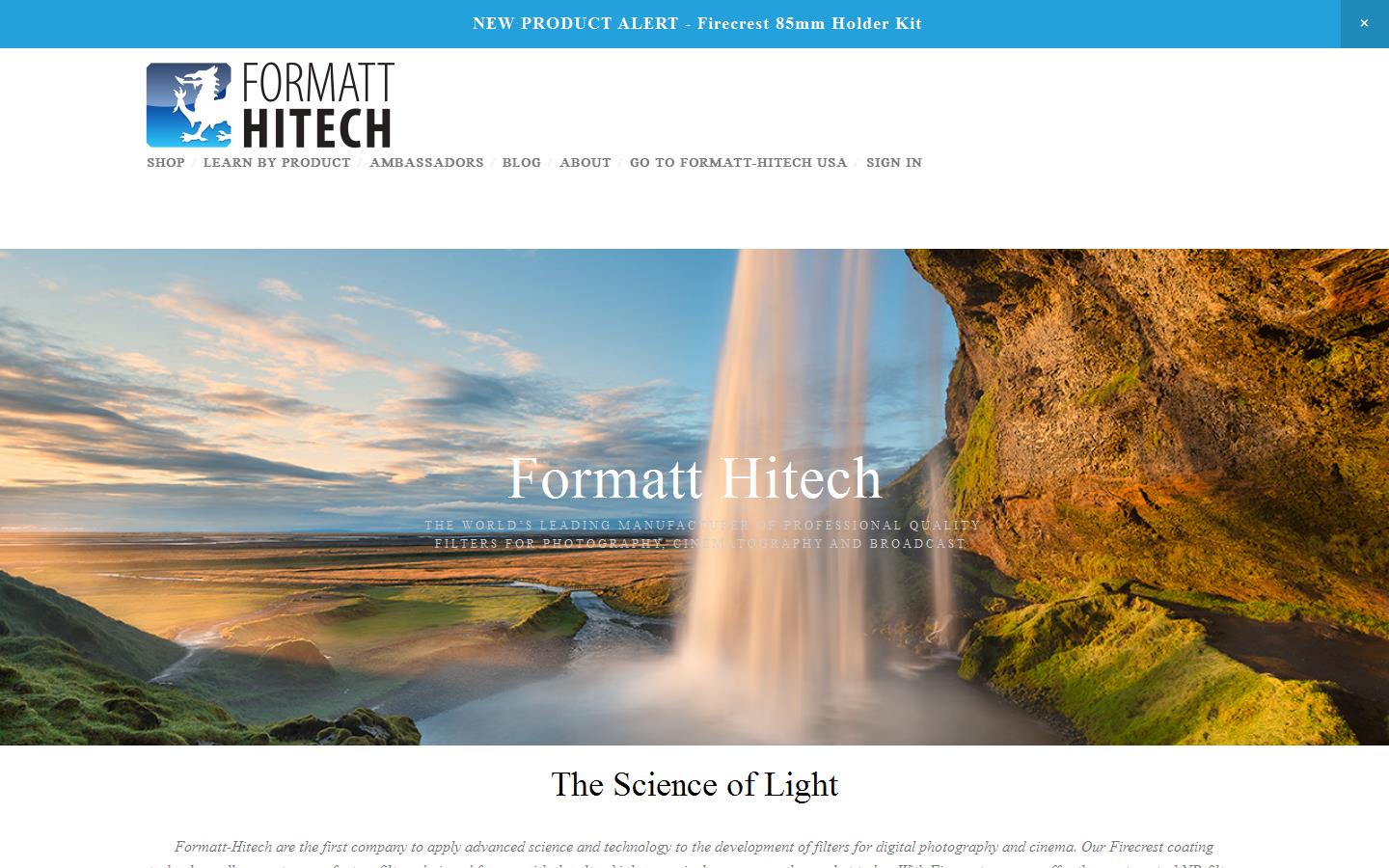 Formatt Hitech Website