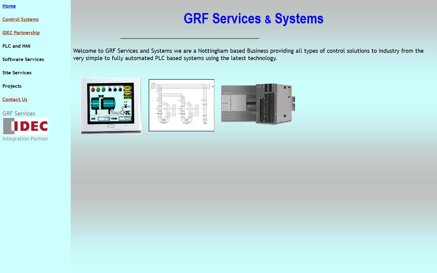 G R F Services & Systems Website