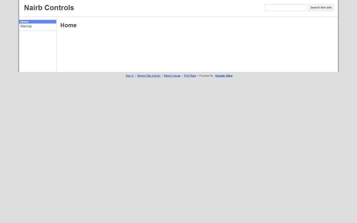 Nairb Controls Ltd Website