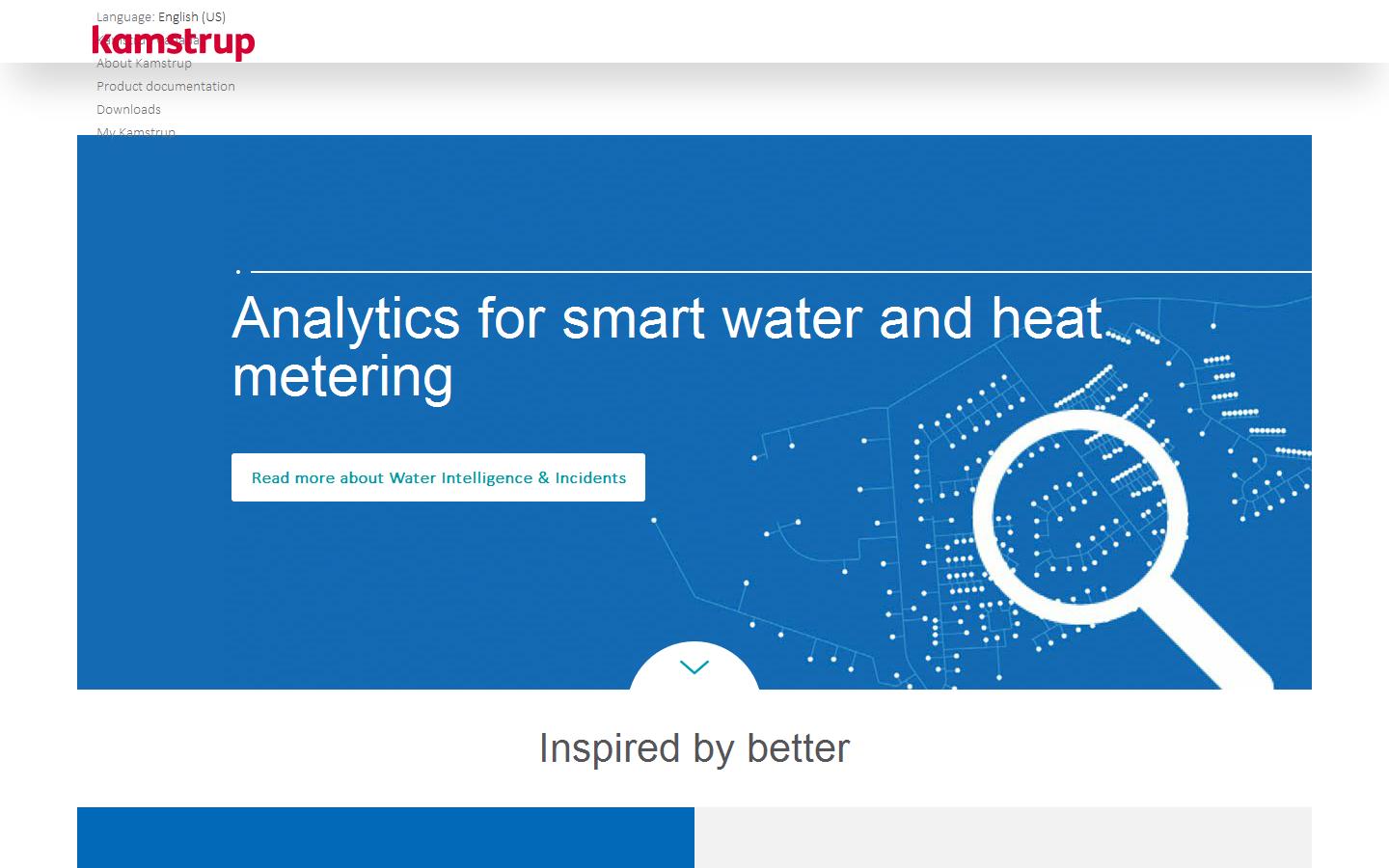 Kamstrup Instrumentation Website