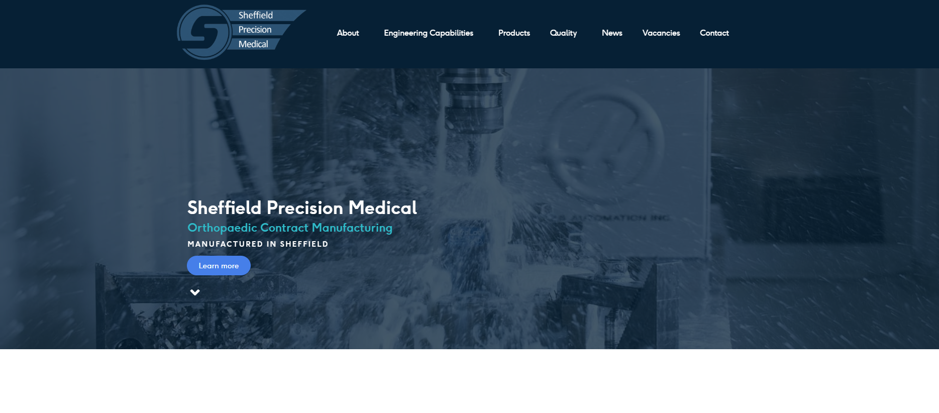 Sheffield Precision Medical Ltd Website