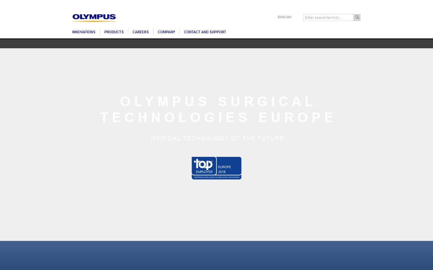 Olympus Surgical Technologies Europe Website