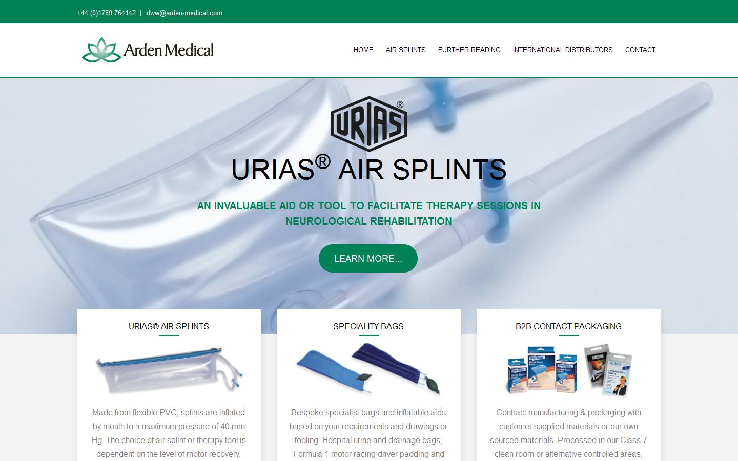 Arden Medical Website