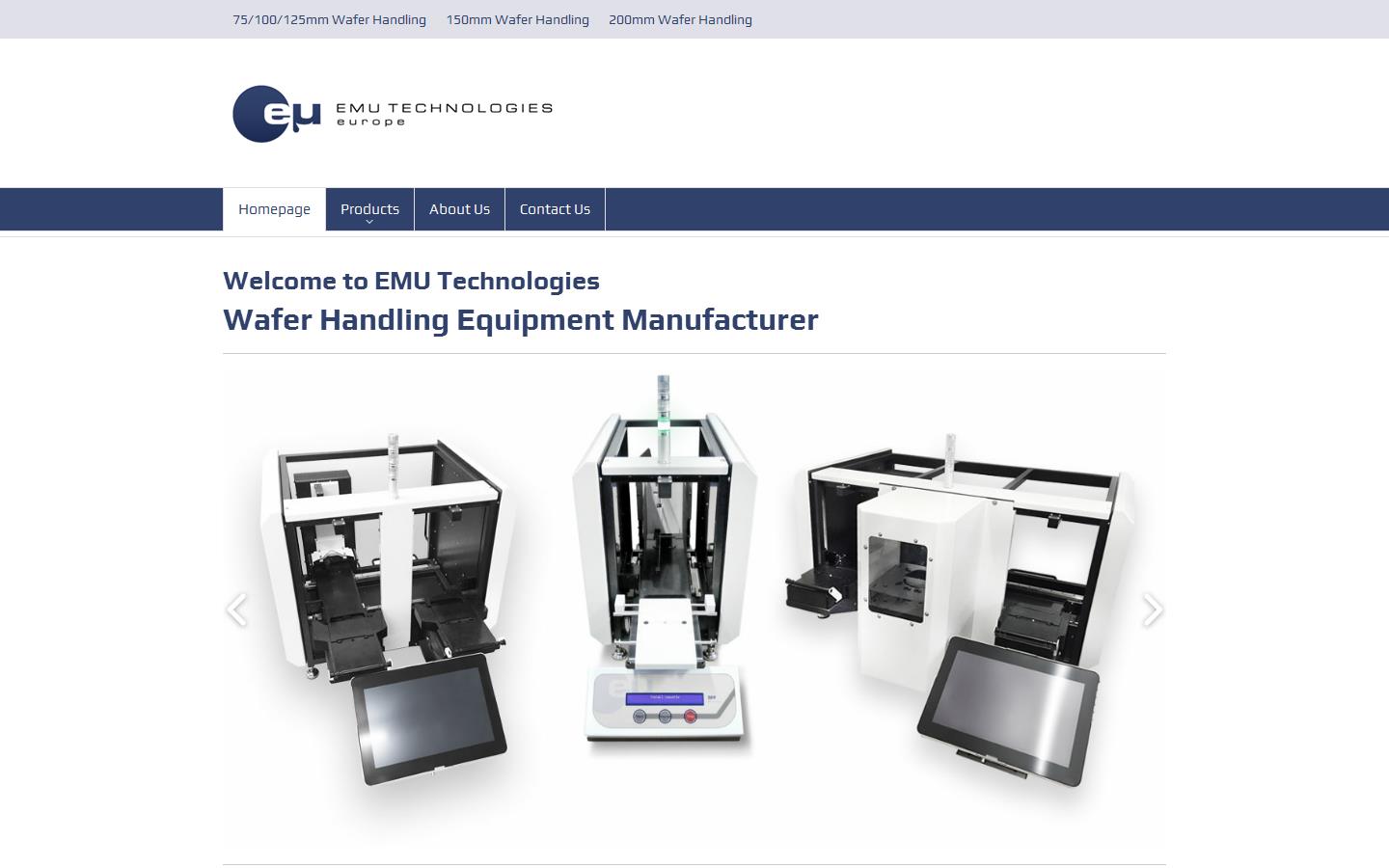 E M U Technologies Website