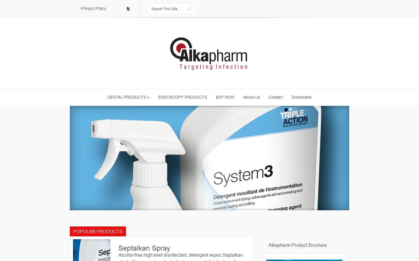 Alkapharm UK Ltd Website