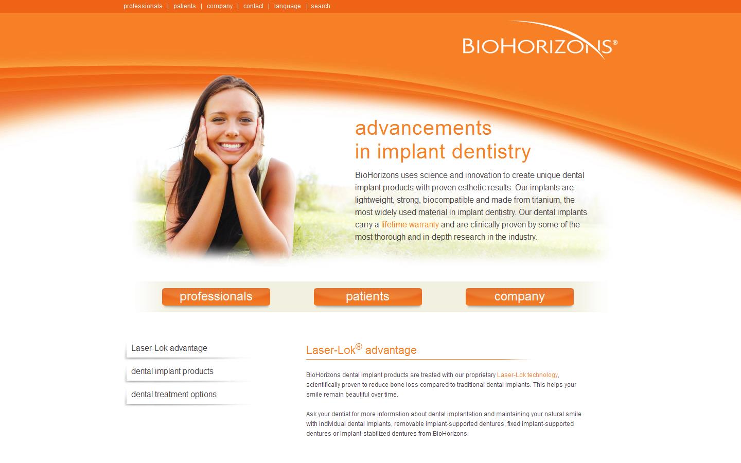 Biohorizons Website