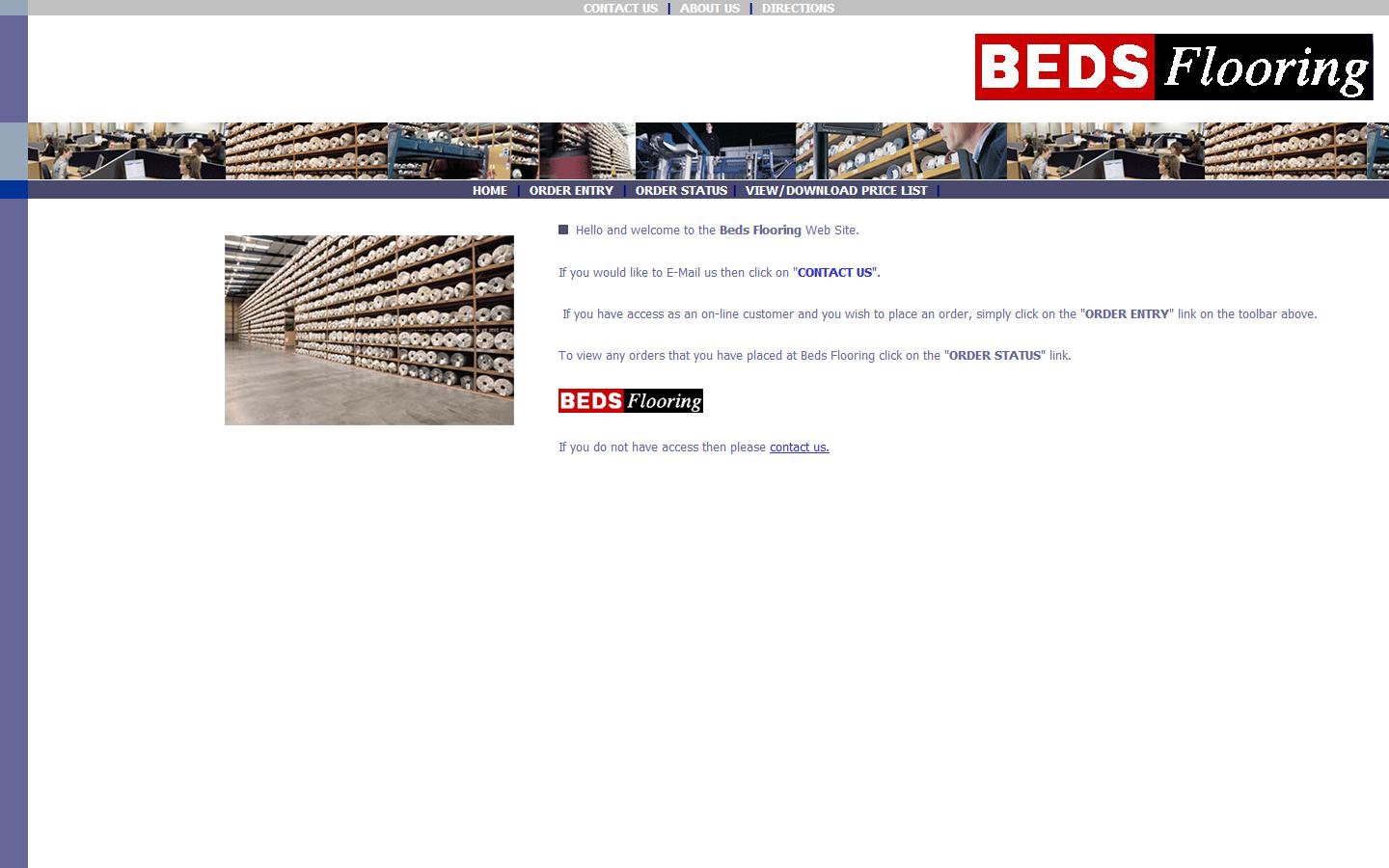 Beds Flooring Distributors Website