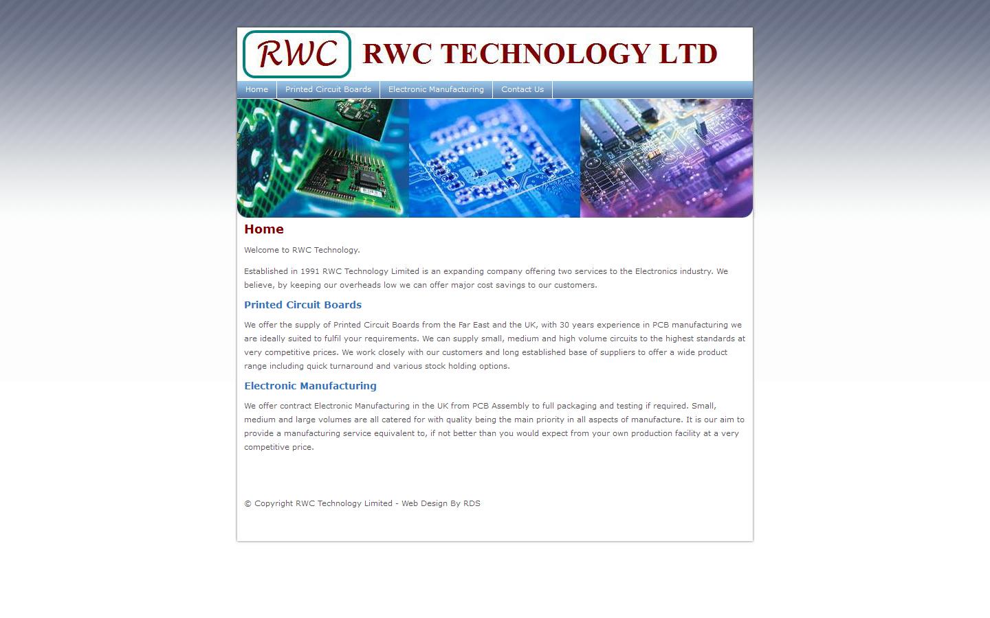 R W C Technology Ltd Website