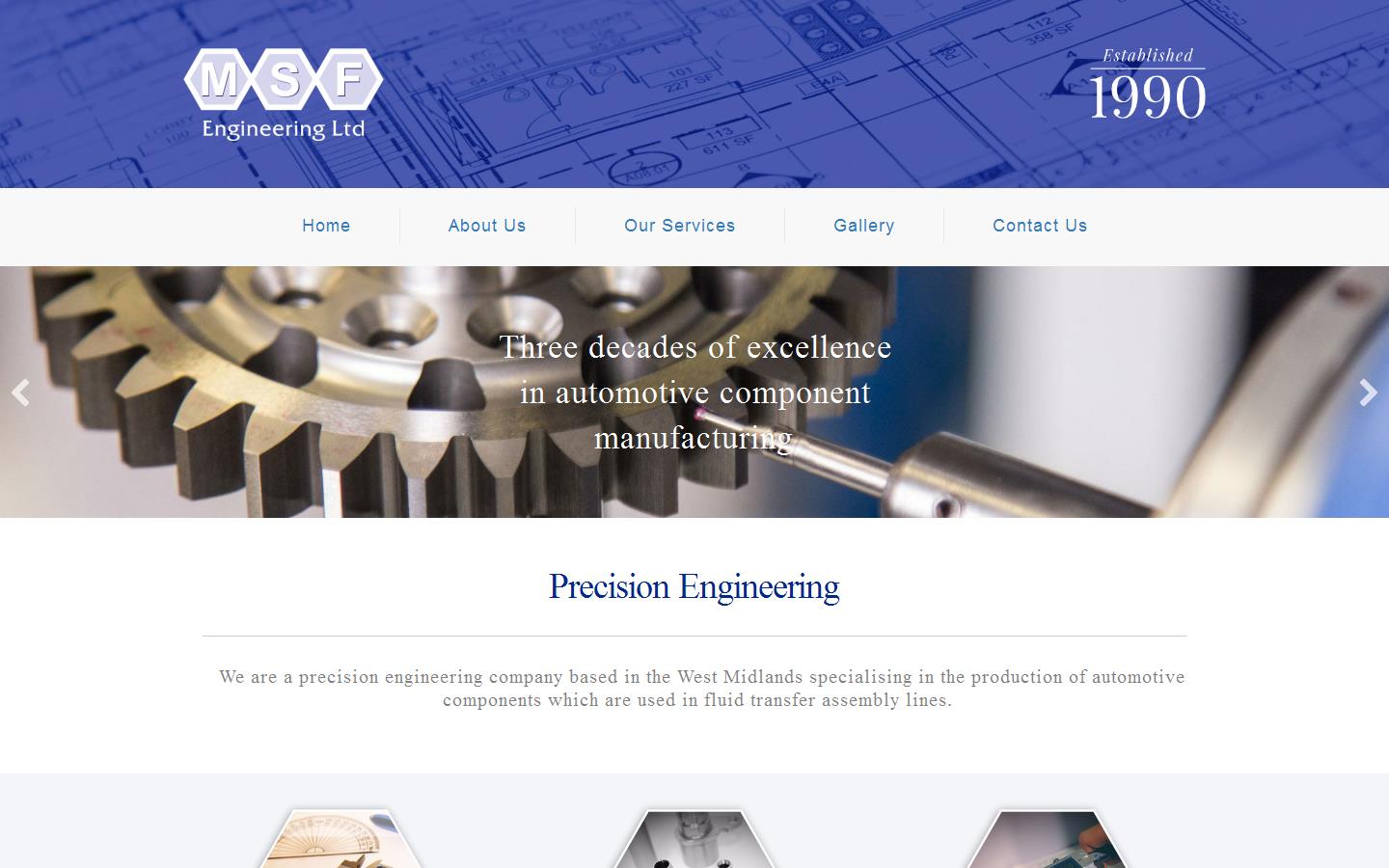 M S F Engineering Ltd Website