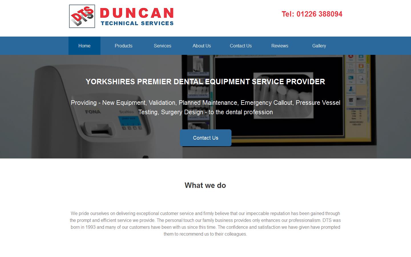 Duncan Technical Services Ltd Website