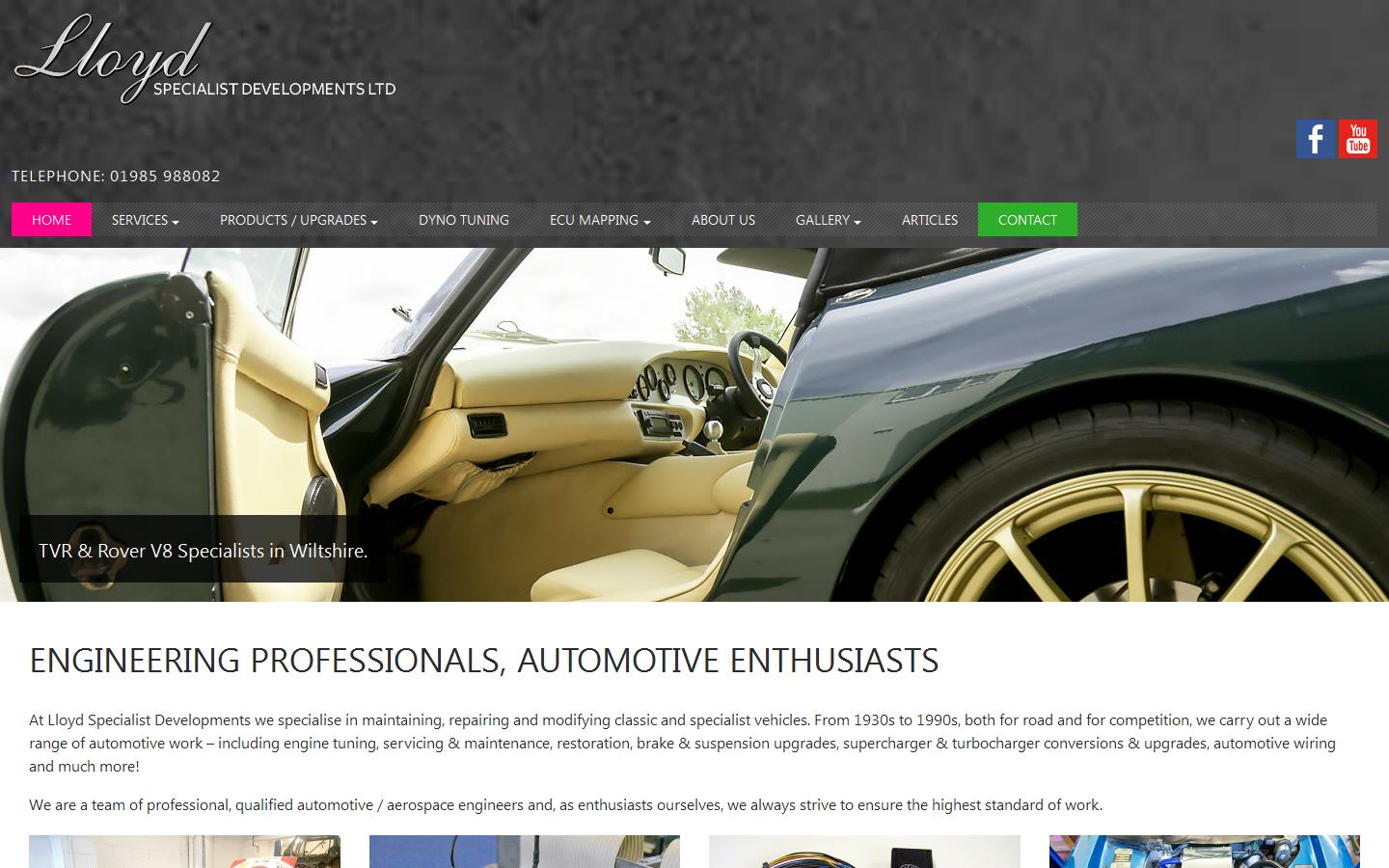 Lloyd Specialist Developments Website