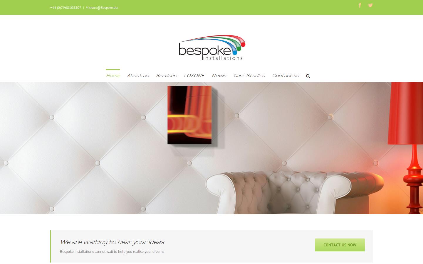 Bespoke Installations Website