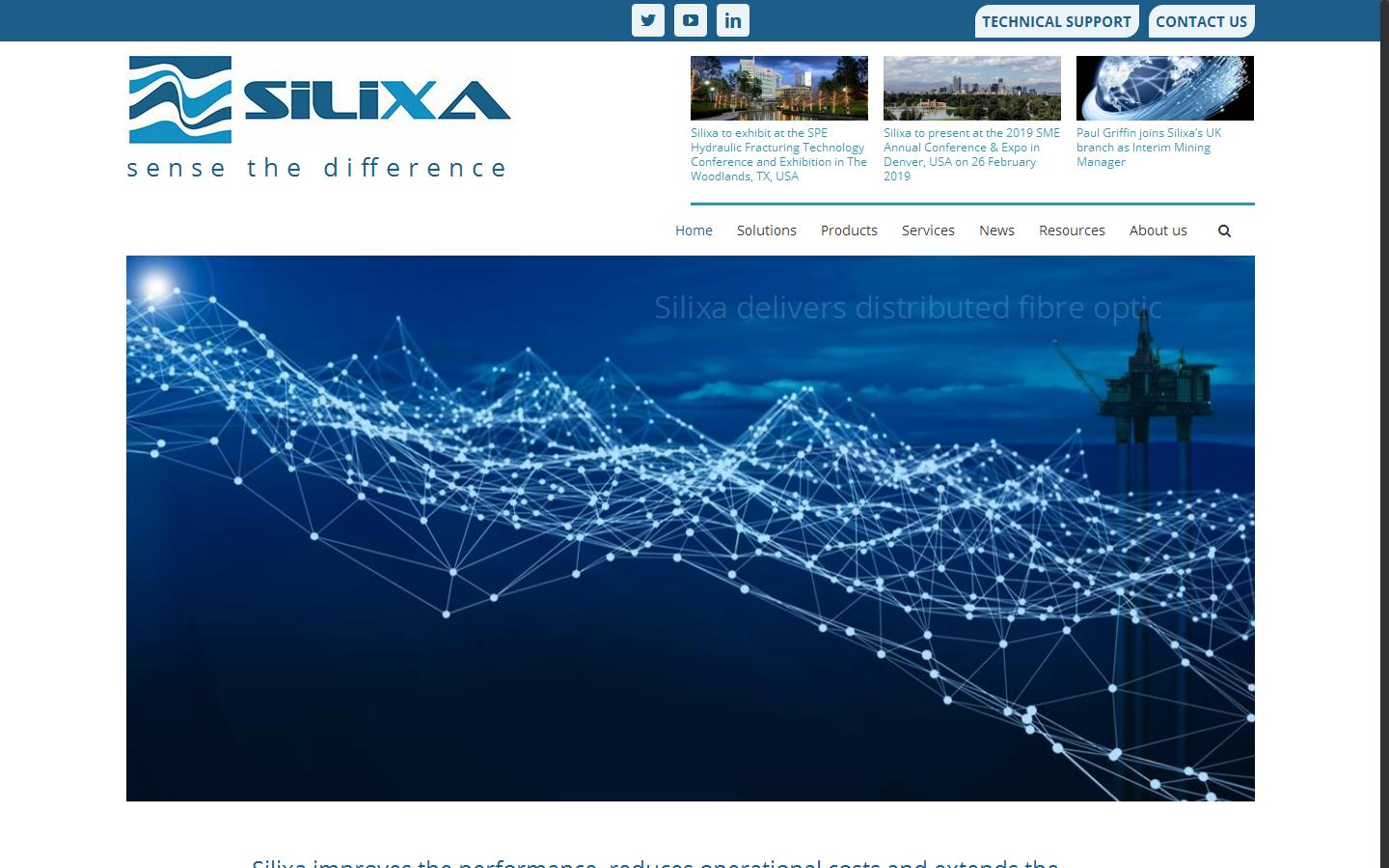 Silixa Website