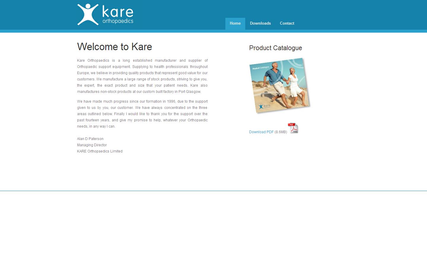 Kare Orthopaedics Website