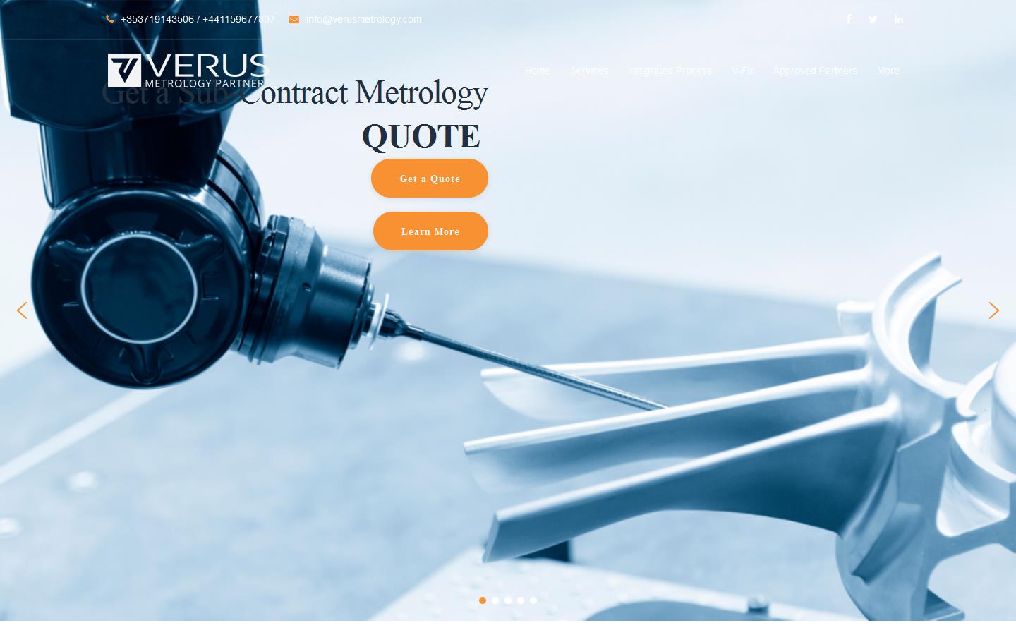 Verus Precision Website