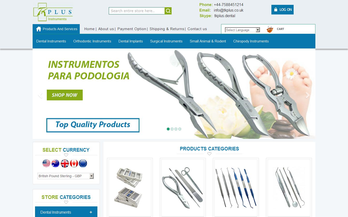 T K Plus Ltd Website